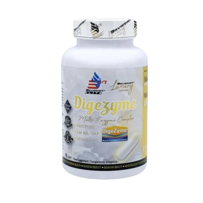 DIGEZYME enzimas digestivas Veg 90caps Bavarian Elite