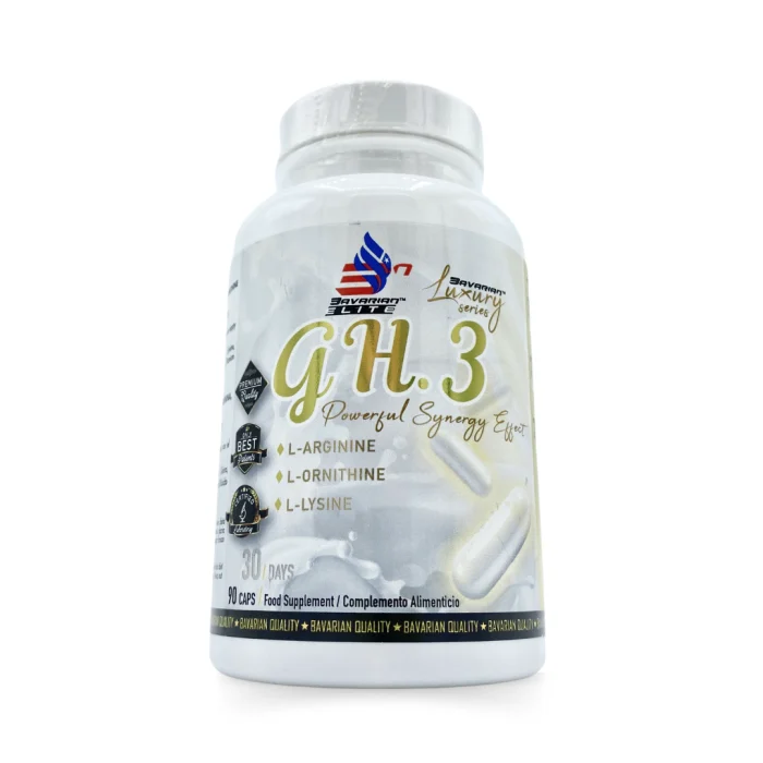 GH.3 – PRECURSOR DE LA HORMONA DE CRECIMIENTO 90caps Bavarian Elite
