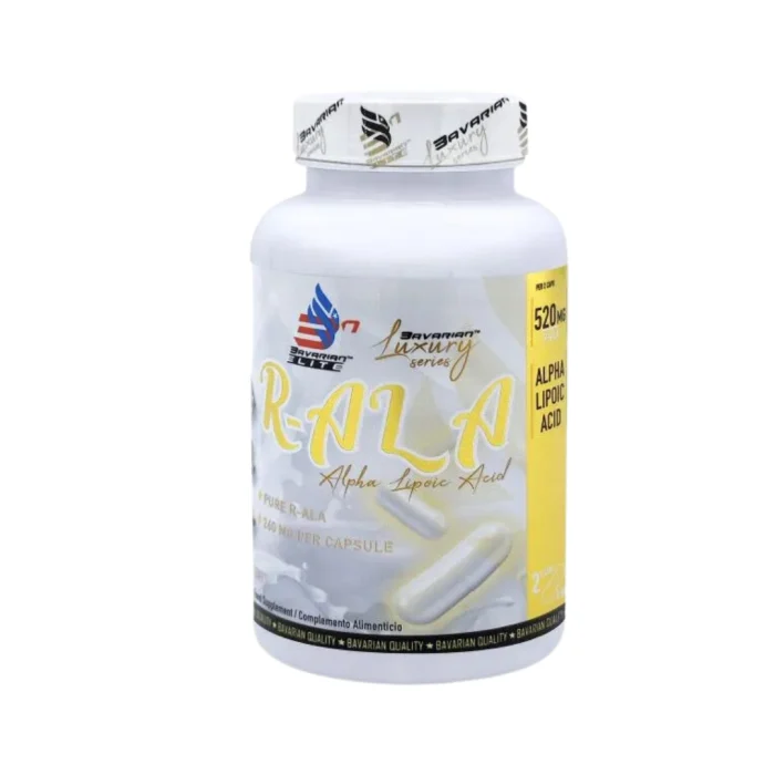 R-ALA 260mg – Ácido alfa lipoico 60caps Bavarian Elite